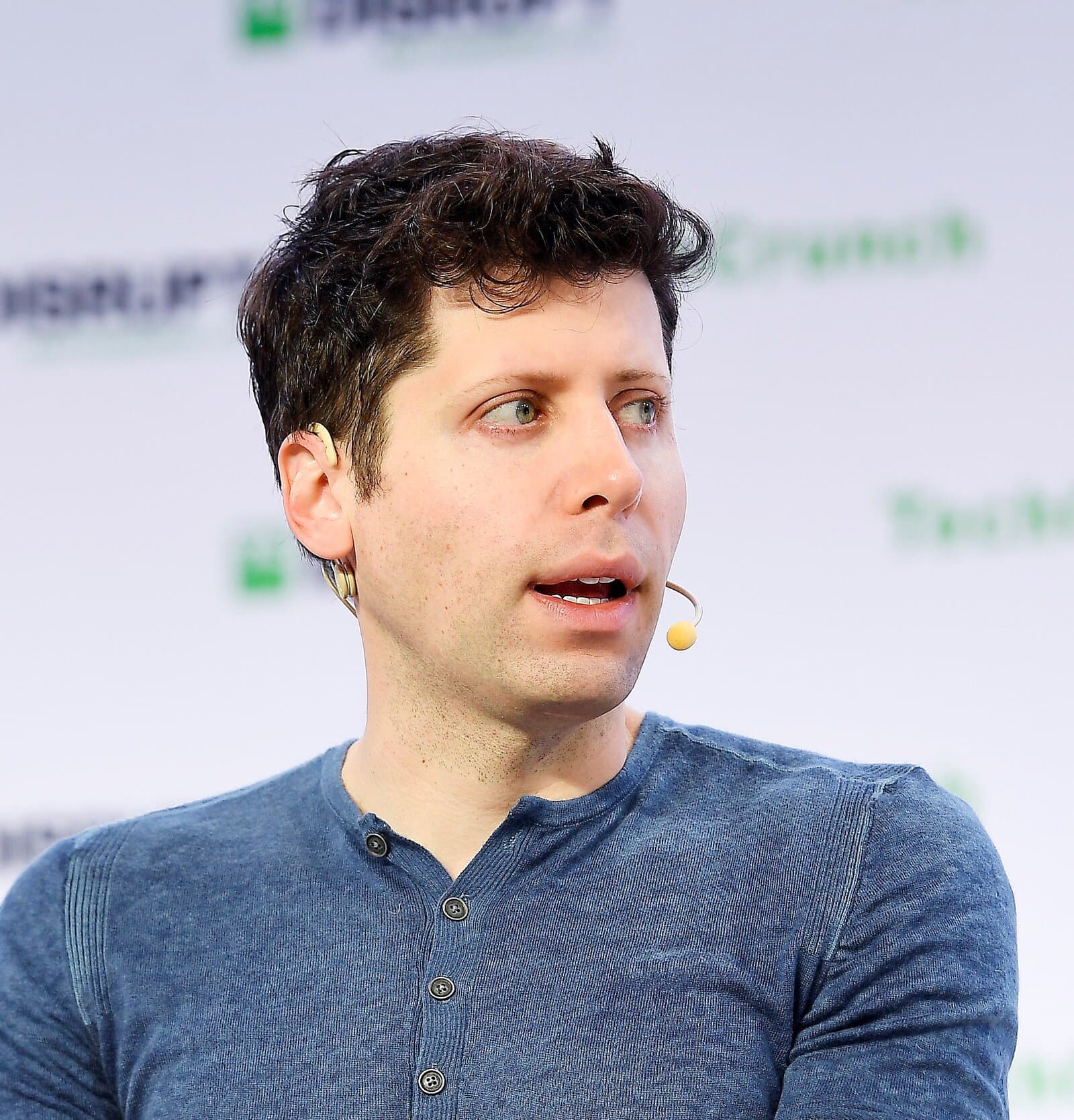 Sam Altman, OpenAI's CEO, at a TechCrunch event