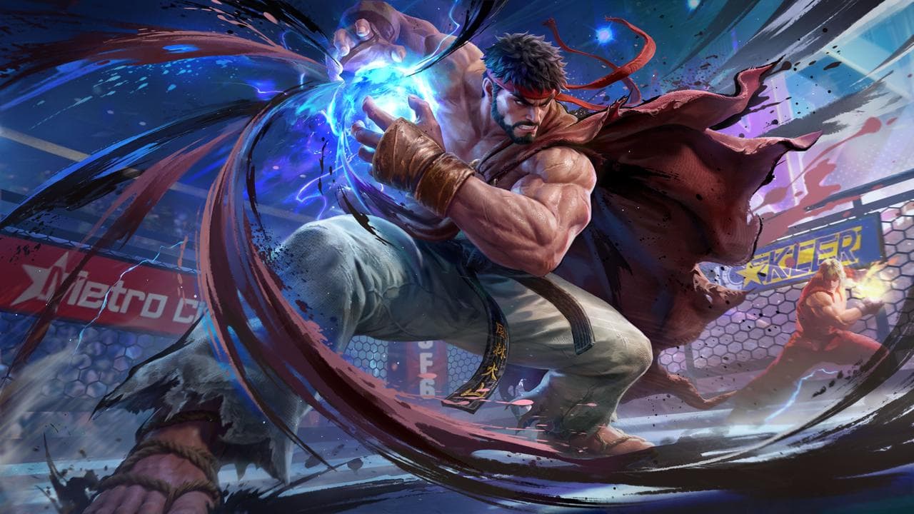 Paquito transformado en Ryu dentro de Mobile Legends: Bang Bang