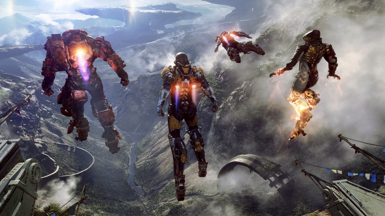 Imagen oficial de Anthem, el juego de disparos en línea de BioWare que EA apagó el 12 de enero de 2026