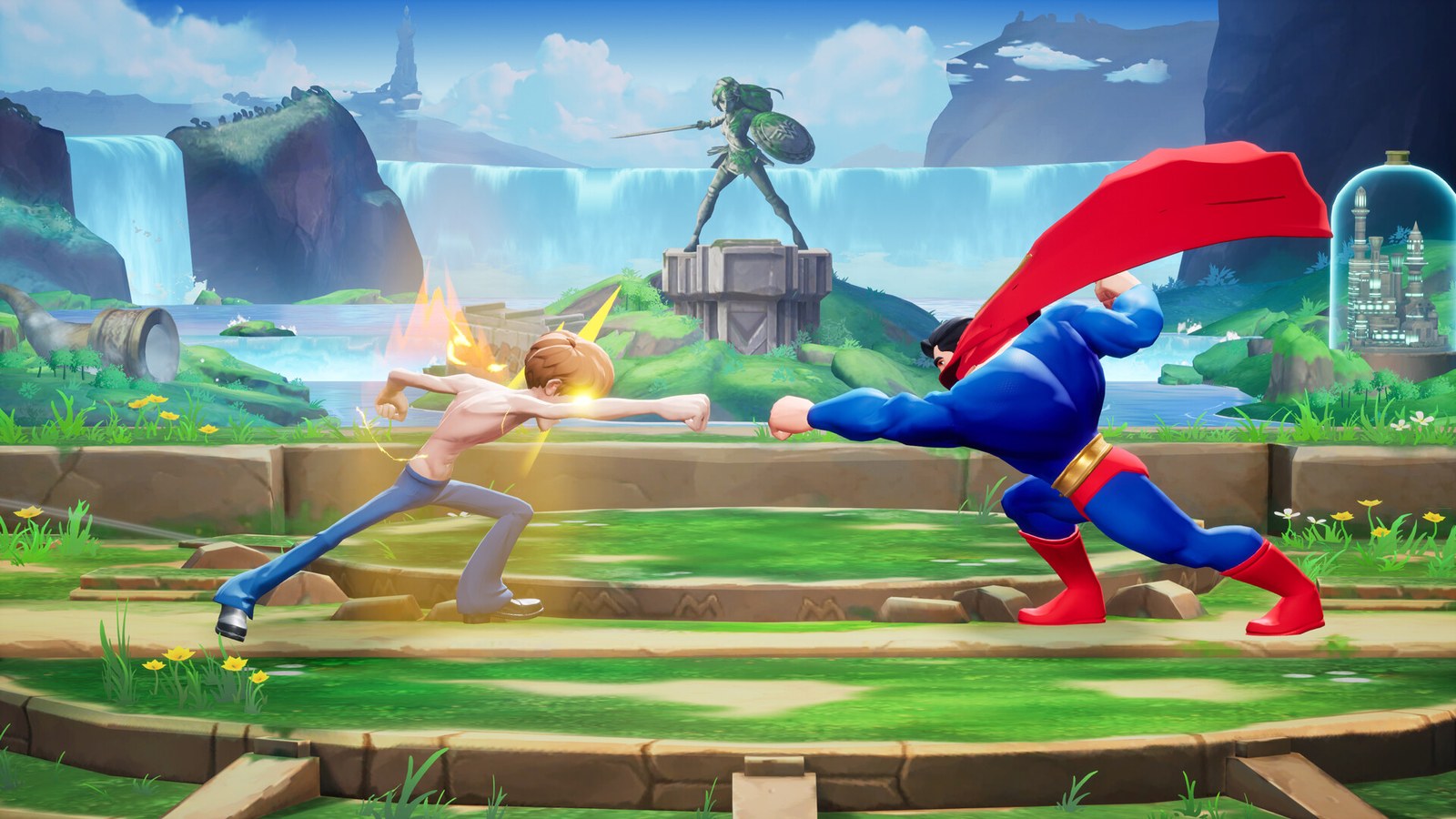Official screenshot of MultiVersus, the Warner Bros. Games fighter that shut down on May 30, 2025