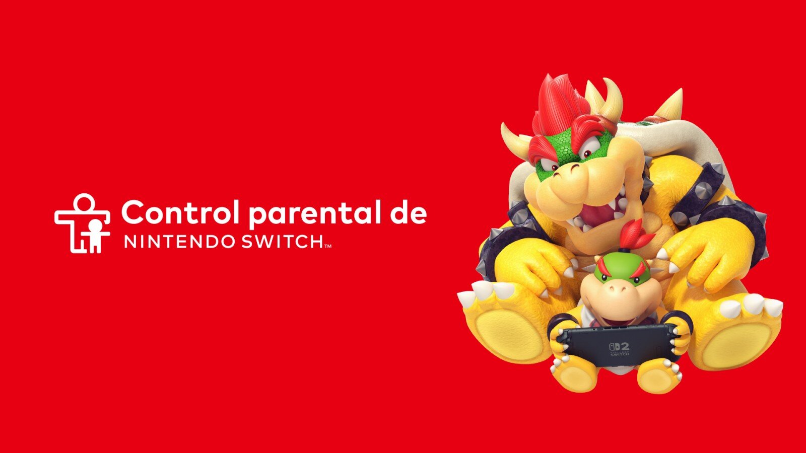 Official Nintendo artwork introducing parental controls on Nintendo Switch 2