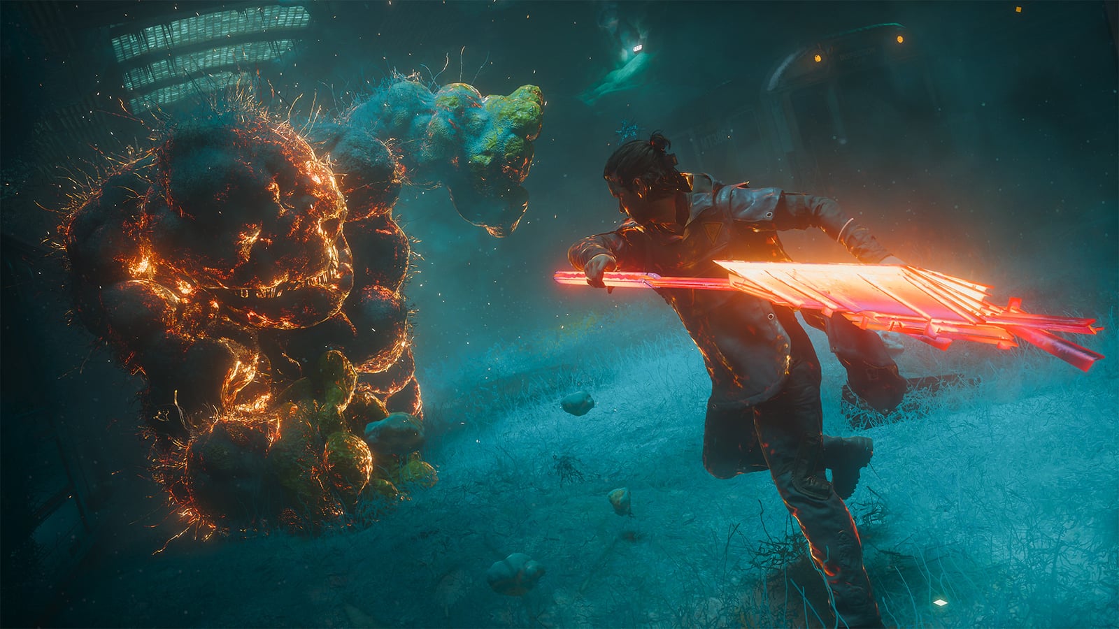 Dylan combate con el Aberrant en Control Resonant