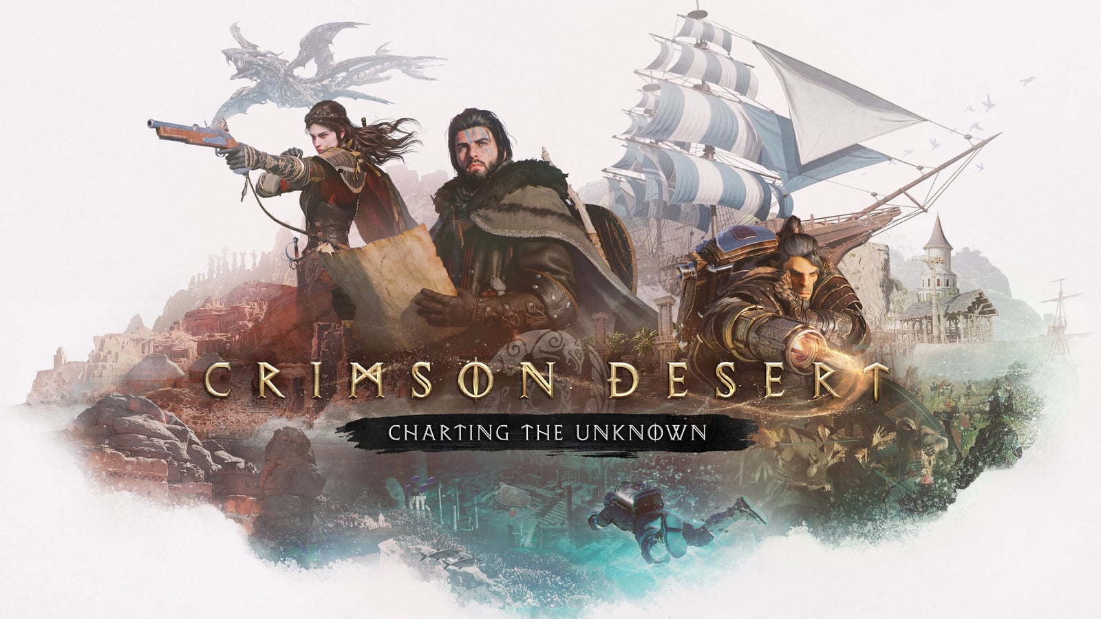 Arte principal de Crimson Desert Enhanced: Charting the Unknown
