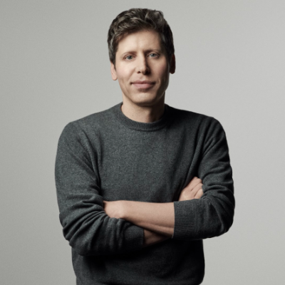Retrato oficial de Sam Altman, cofundador y CEO de OpenAI