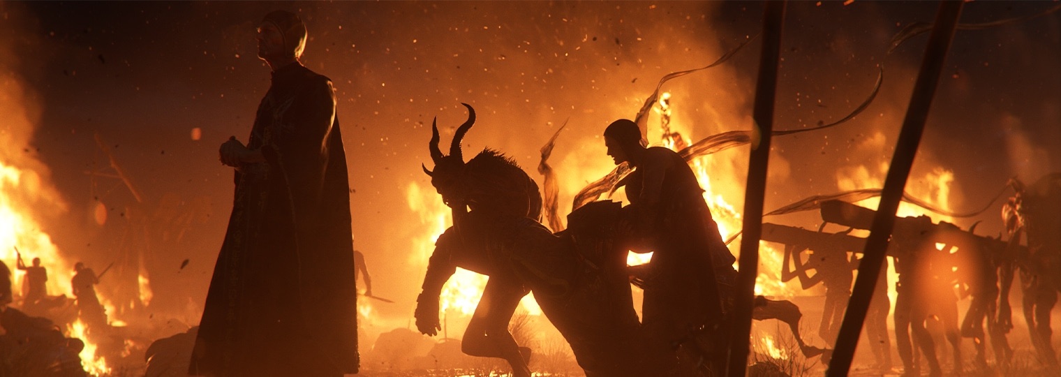Diablo V shows Sanctuary consumed by fire