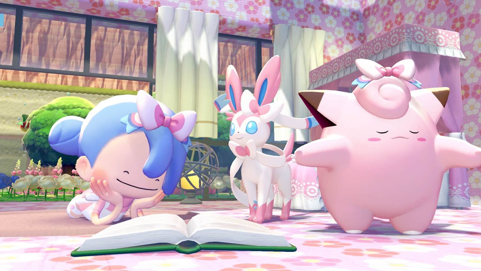 Characters inside additional Pokémon Pokopia content
