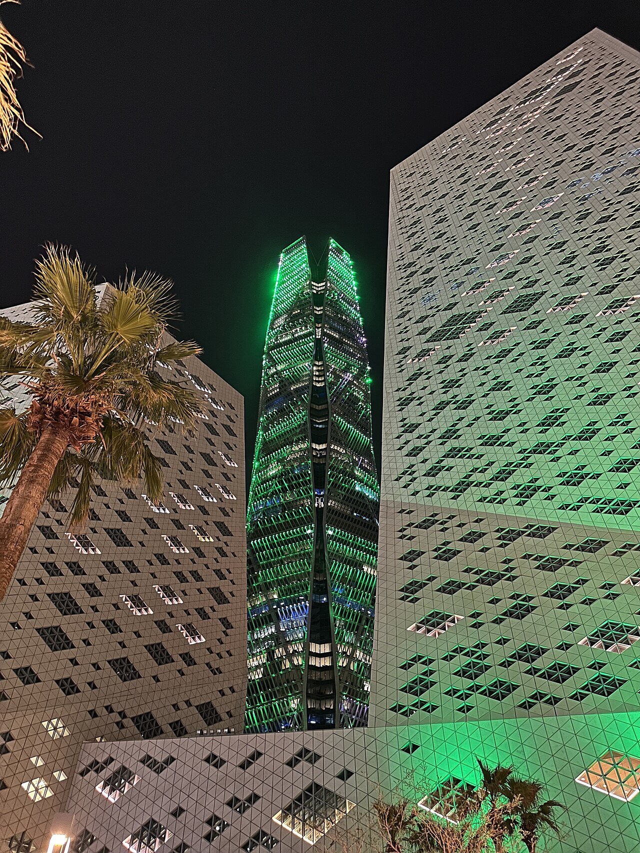Public Investment Fund tower in Riyadh