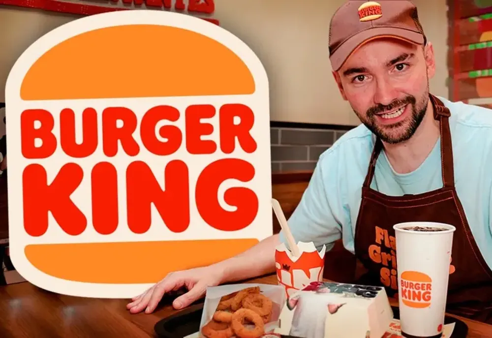 El Xokas during Burger King's Grand King campaign