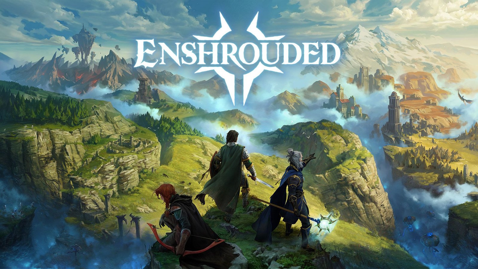 Arte oficial de Enshrouded para el lanzamiento de la versión 1.0
