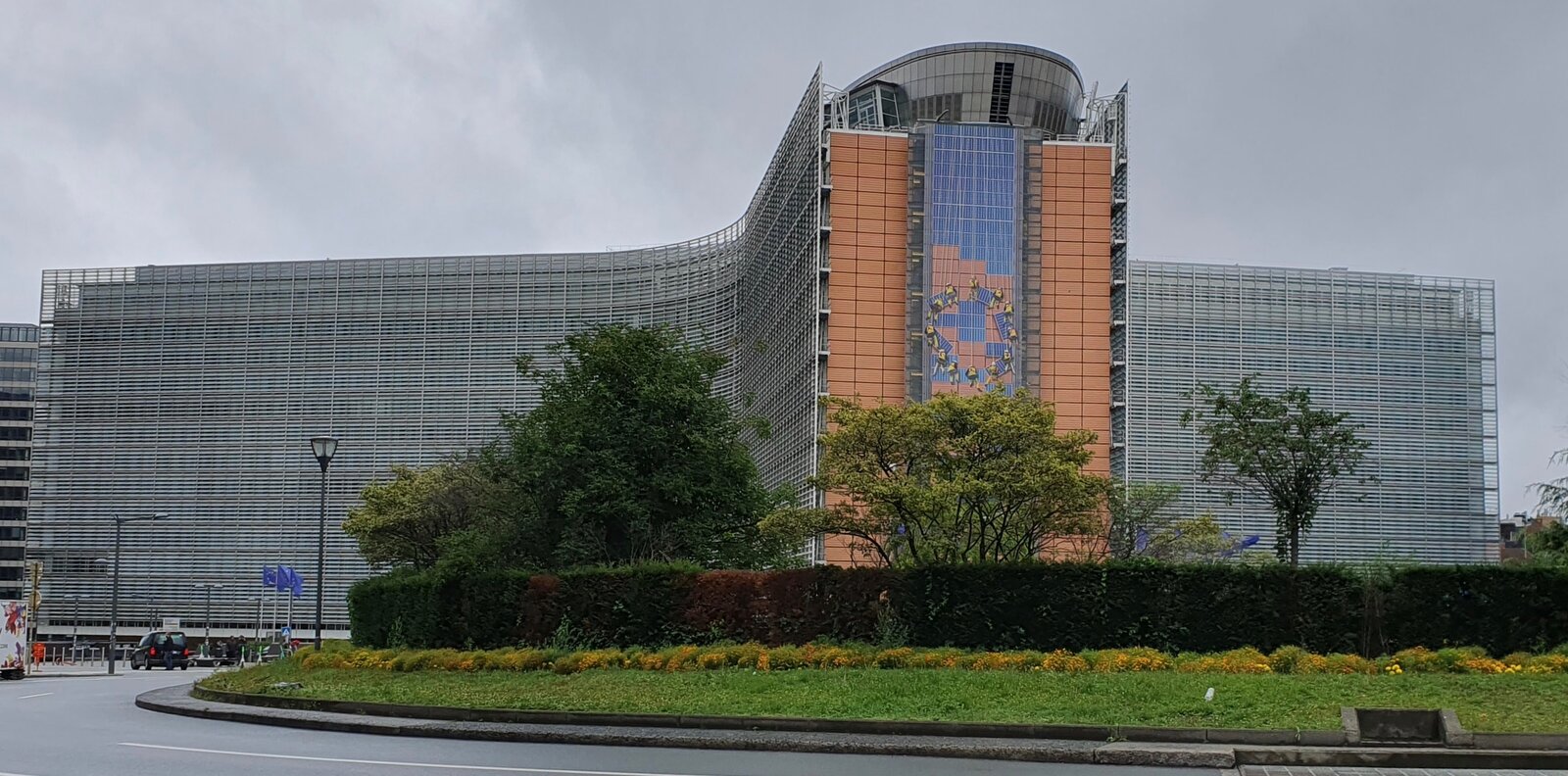 The Berlaymont building, headquarters of the European Commission in Brussels
