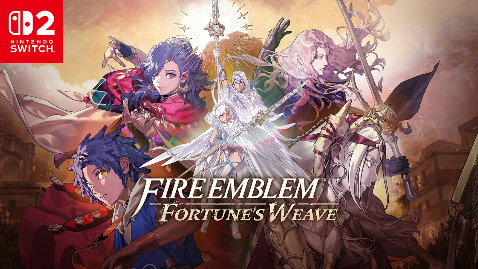 Los cuatro protagonistas de Fire Emblem: Fortune's Weave