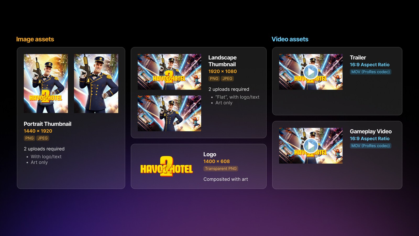 Formatos de imagen para publicar islas de Fortnite