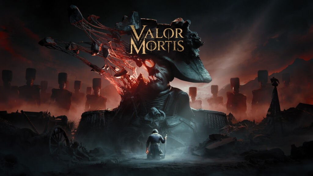 Official Valor Mortis art showing a soldier facing a creature