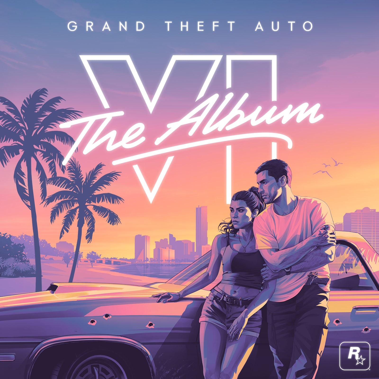Portada oficial de Grand Theft Auto VI: The Album