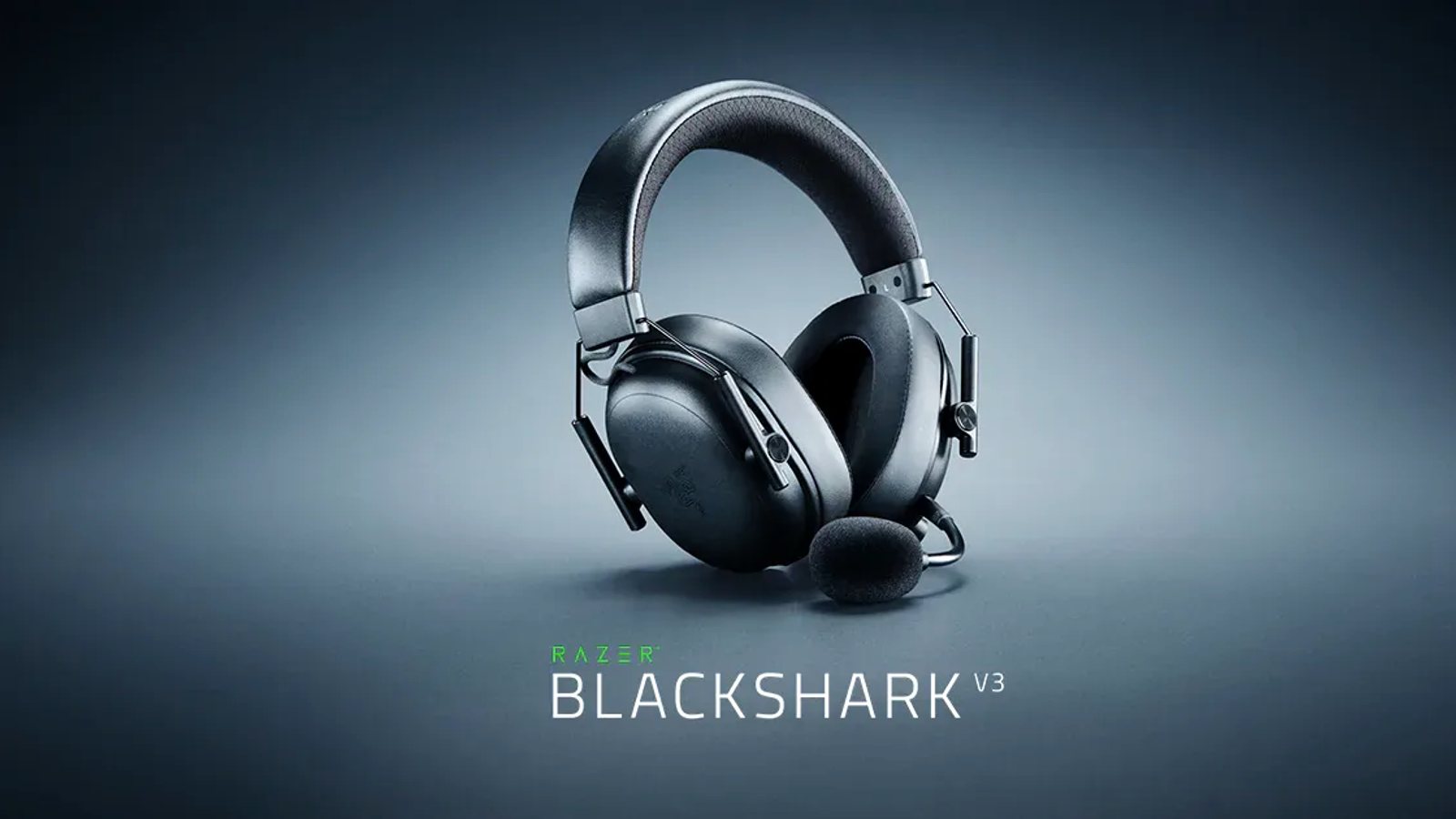 Razer BlackShark V3 headset with detachable microphone