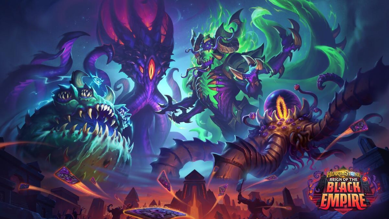 Los Dioses Antiguos dominan el arte de Reign of the Black Empire