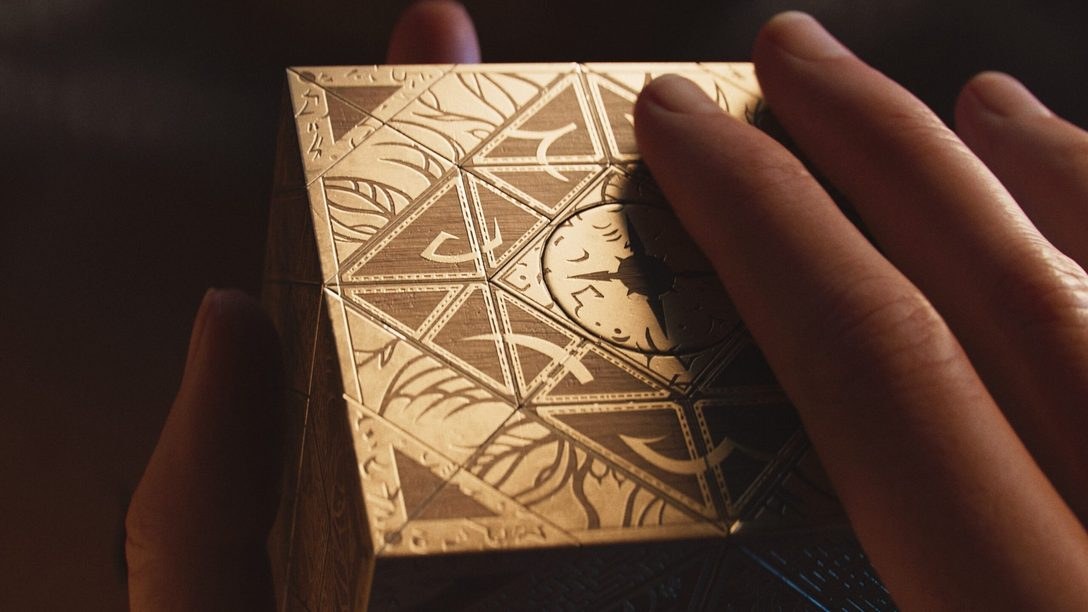 La caja Genesis Configuration en una imagen oficial de Hellraiser Revival