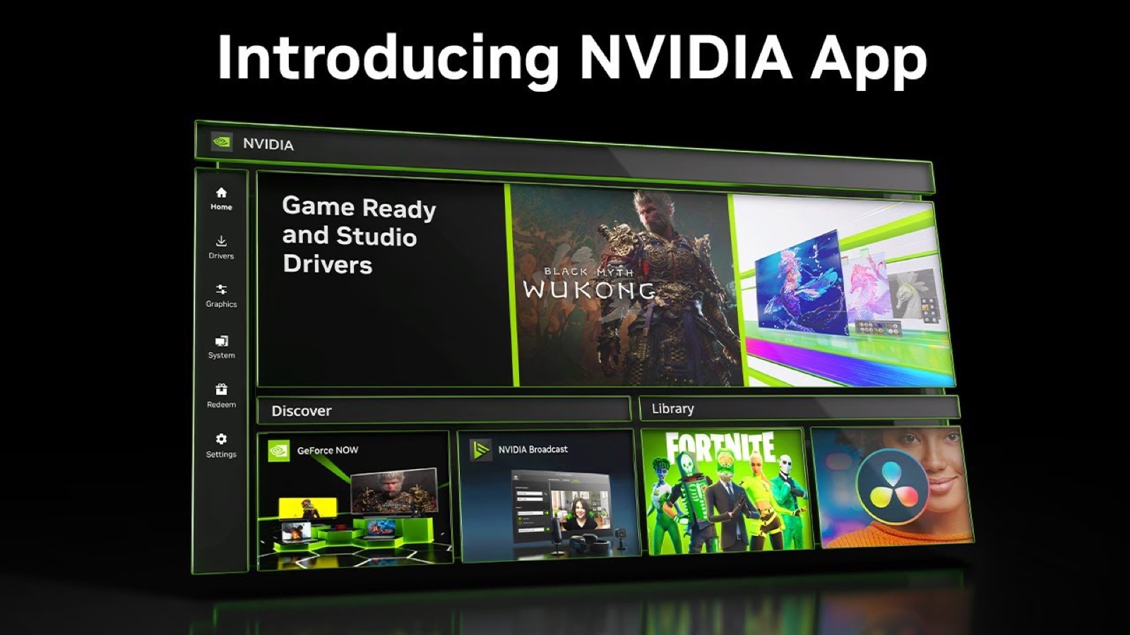 Official NVIDIA App screen for a Game Ready driver