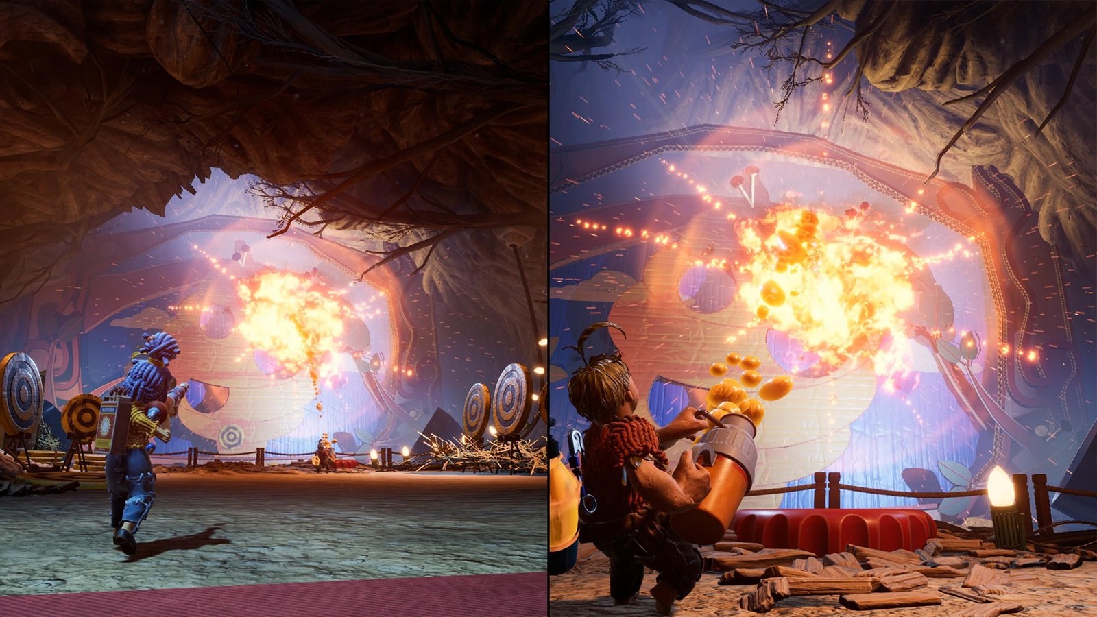 Cooperative It Takes Two scene in an official screenshot