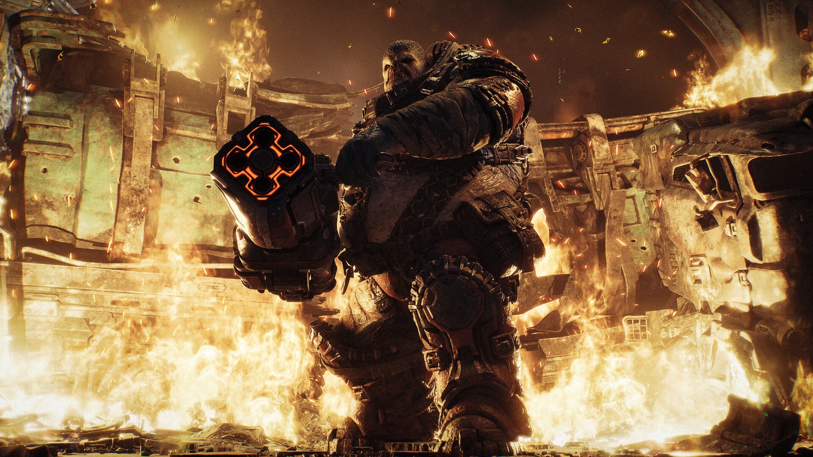 Captura oficial de Gears of War: E-Day, el juego de The Coalition al que Kotaku atribuye un coste de más de 500 millones de dólares