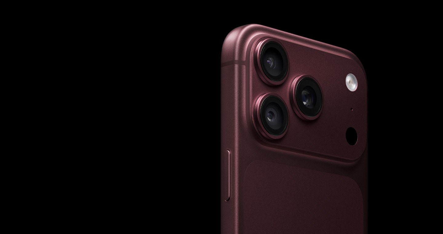 iPhone 18 Pro in burgundy, official product image
