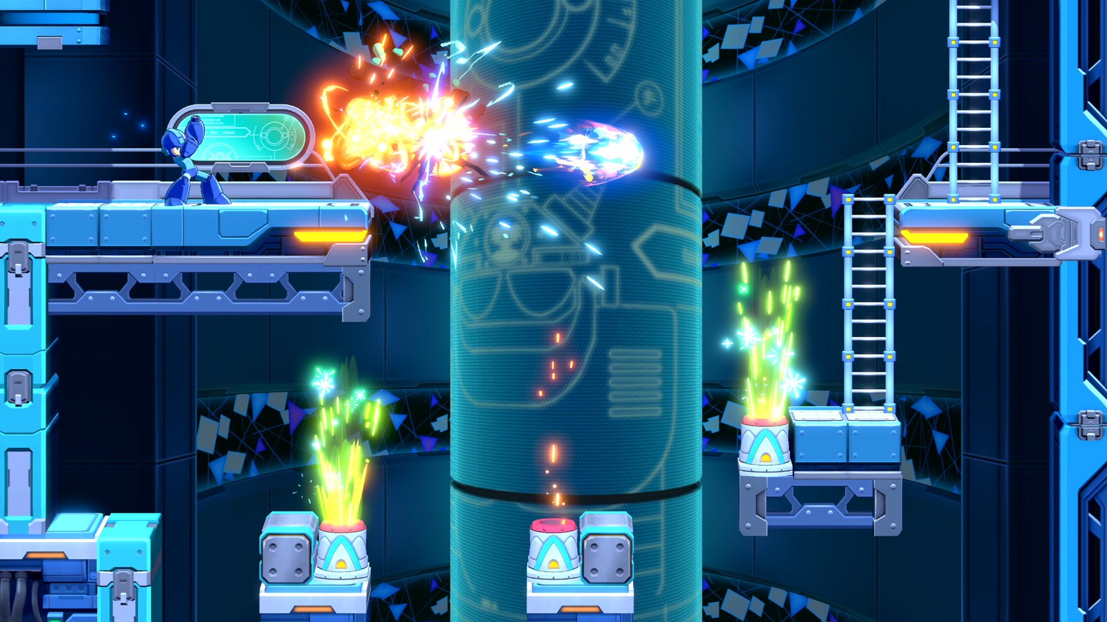 Combate contra Astro Man R entre asteroides