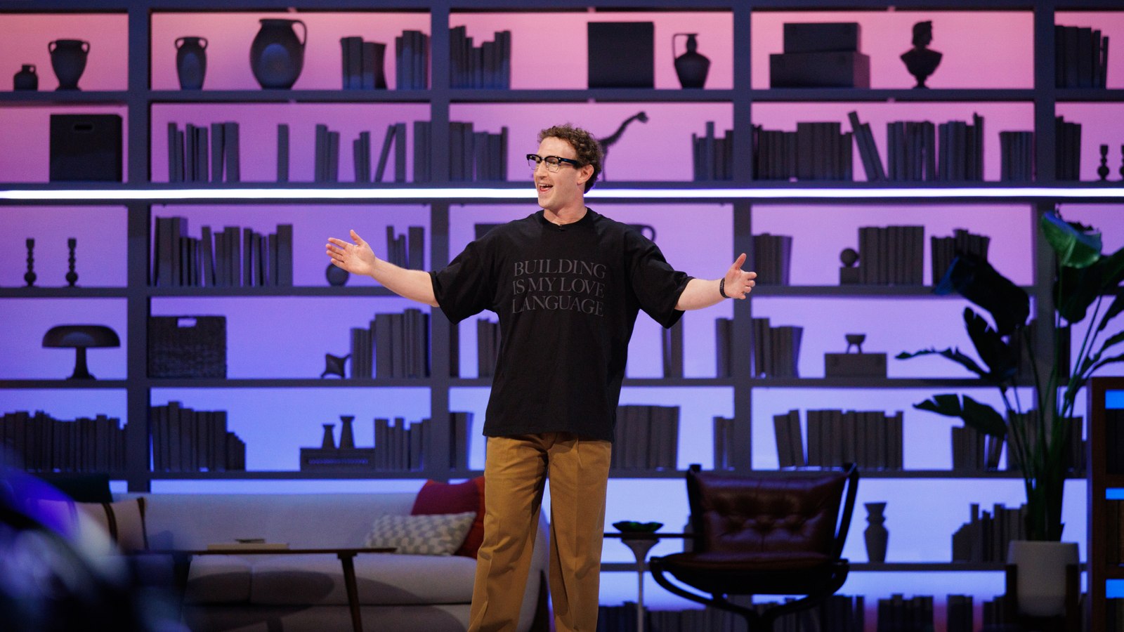 Mark Zuckerberg presenting at Meta Connect 2026