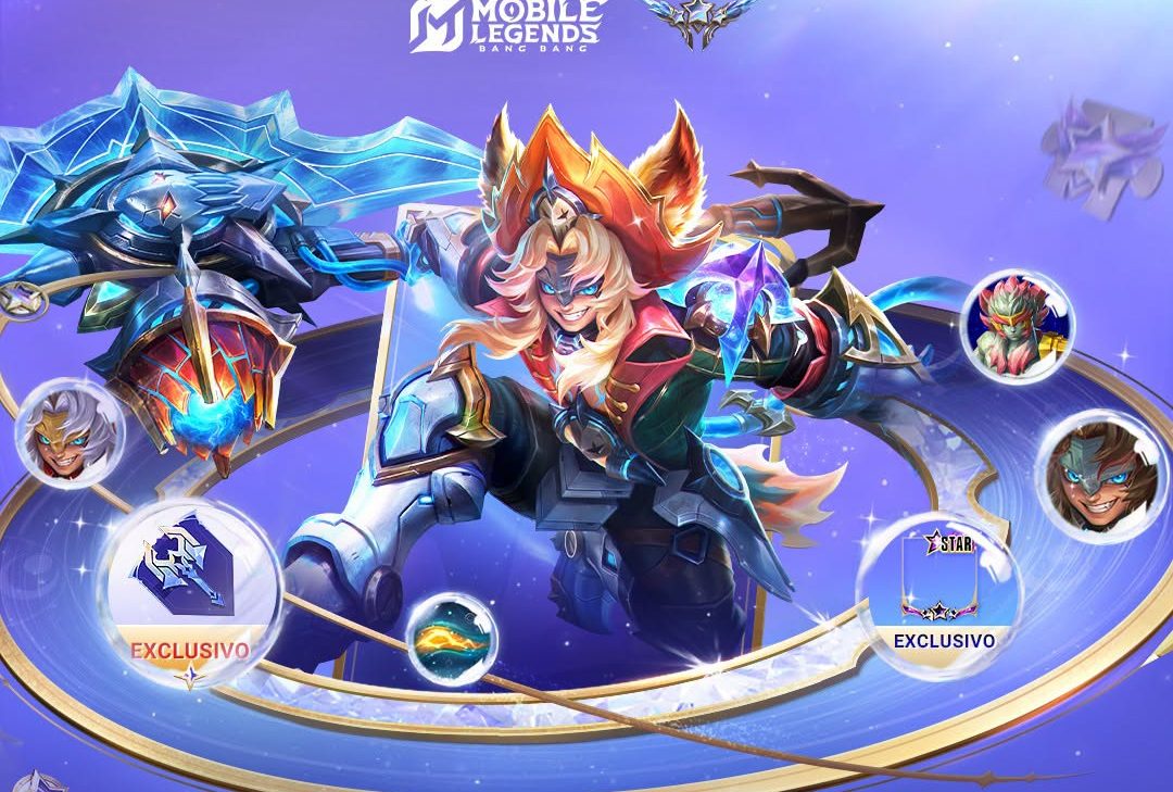 Official Mobile Legends August VIP poster with Aulus's corsair skin and its exclusive rewards