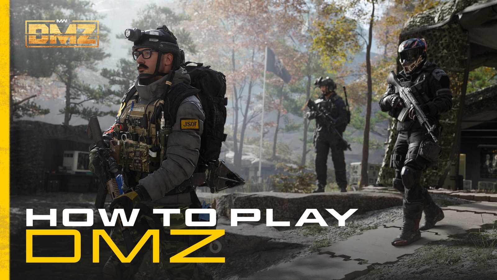Arte oficial de DMZ con operadores en Hajin