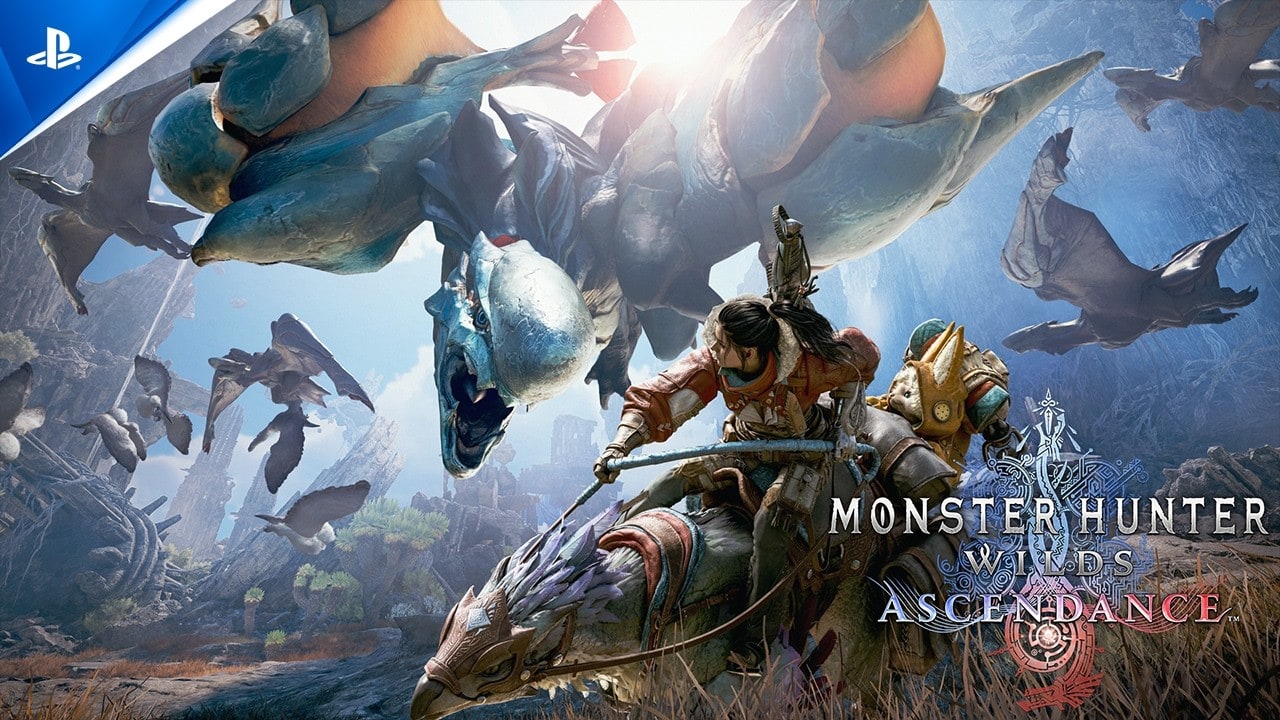 Mounted hunter facing Ascendance's flying monsters