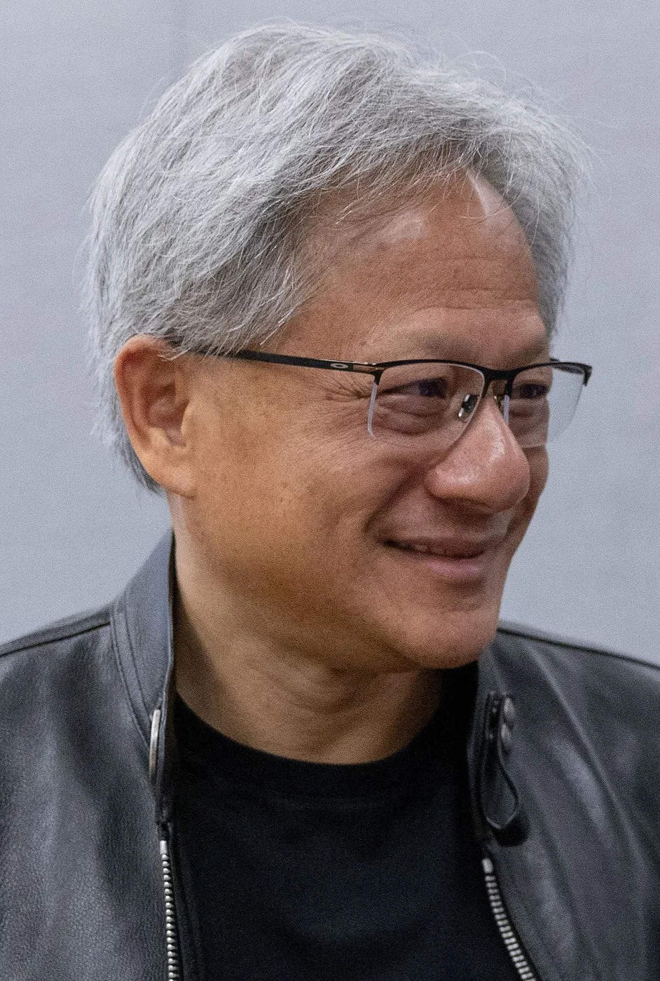 NVIDIA founder and CEO Jensen Huang during an institutional meeting in 2024
