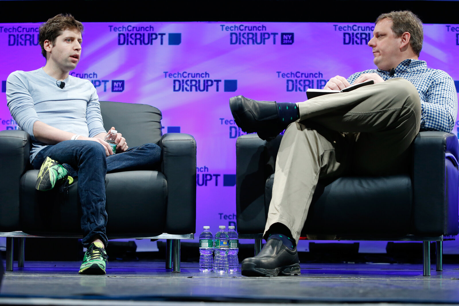 Sam Altman conversa sobre el escenario de TechCrunch Disrupt