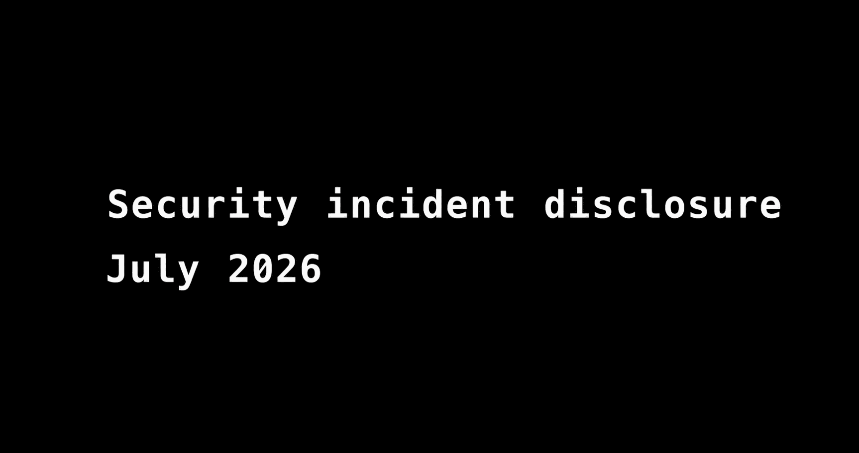 Portada del informe oficial de Hugging Face sobre el incidente de seguridad de julio de 2026