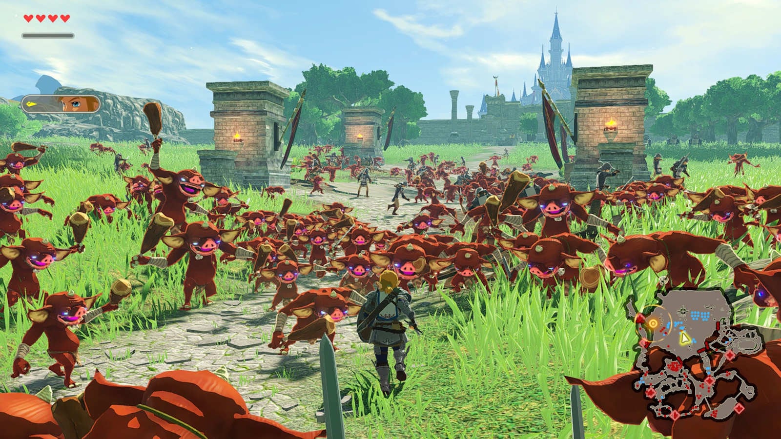 Combates de Hyrule Warriors, imagen oficial 2