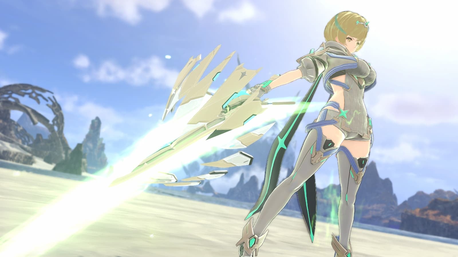 El mundo y los personajes de Xenoblade Chronicles, imagen oficial 2