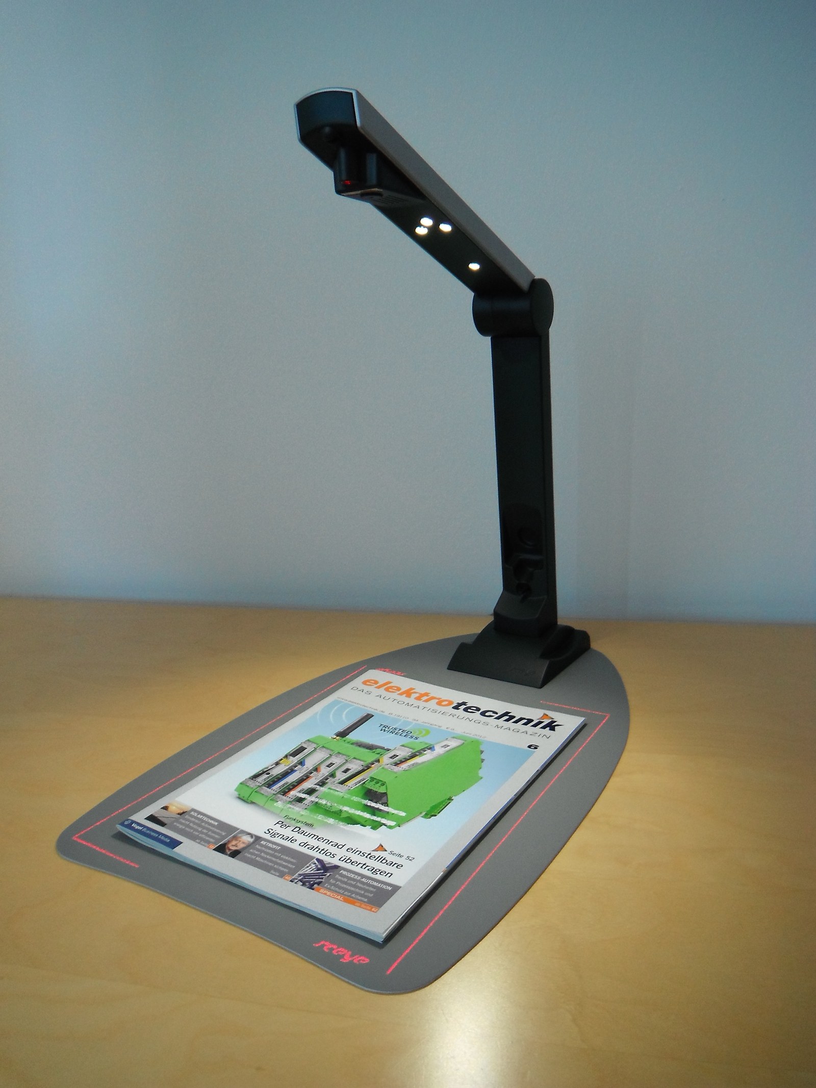 Overhead sceyeX document scanner