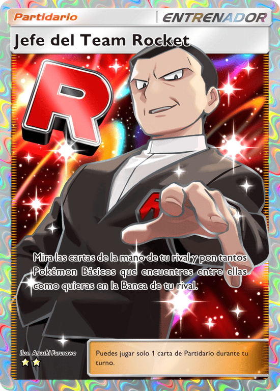 Team Rocket's Boss