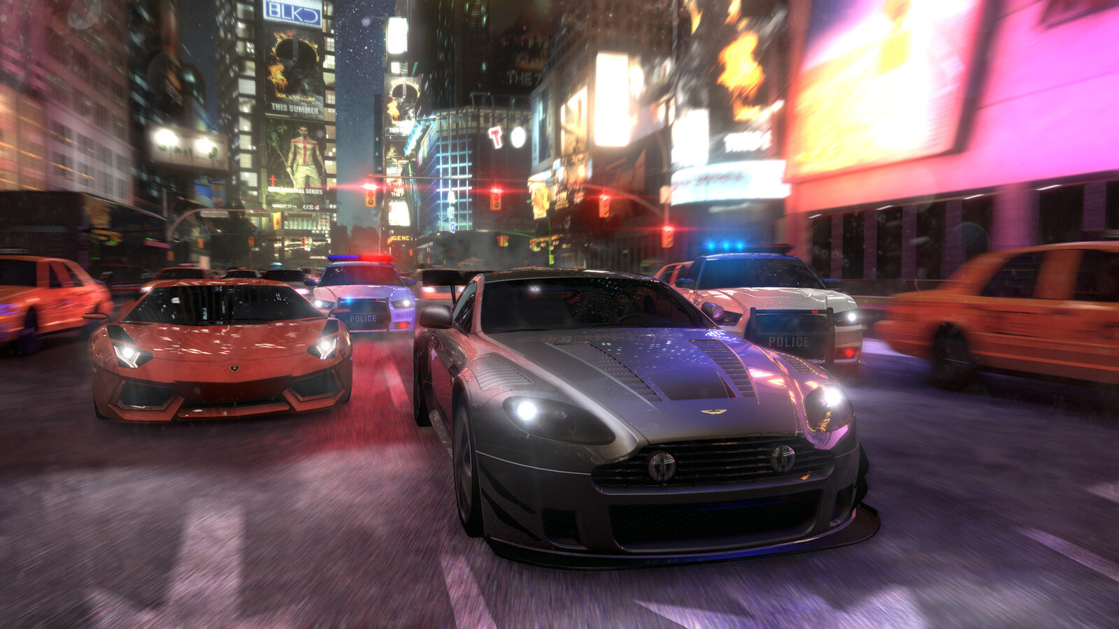 A car drives along an American highway in The Crew, the Ubisoft game that stopped working in 2024