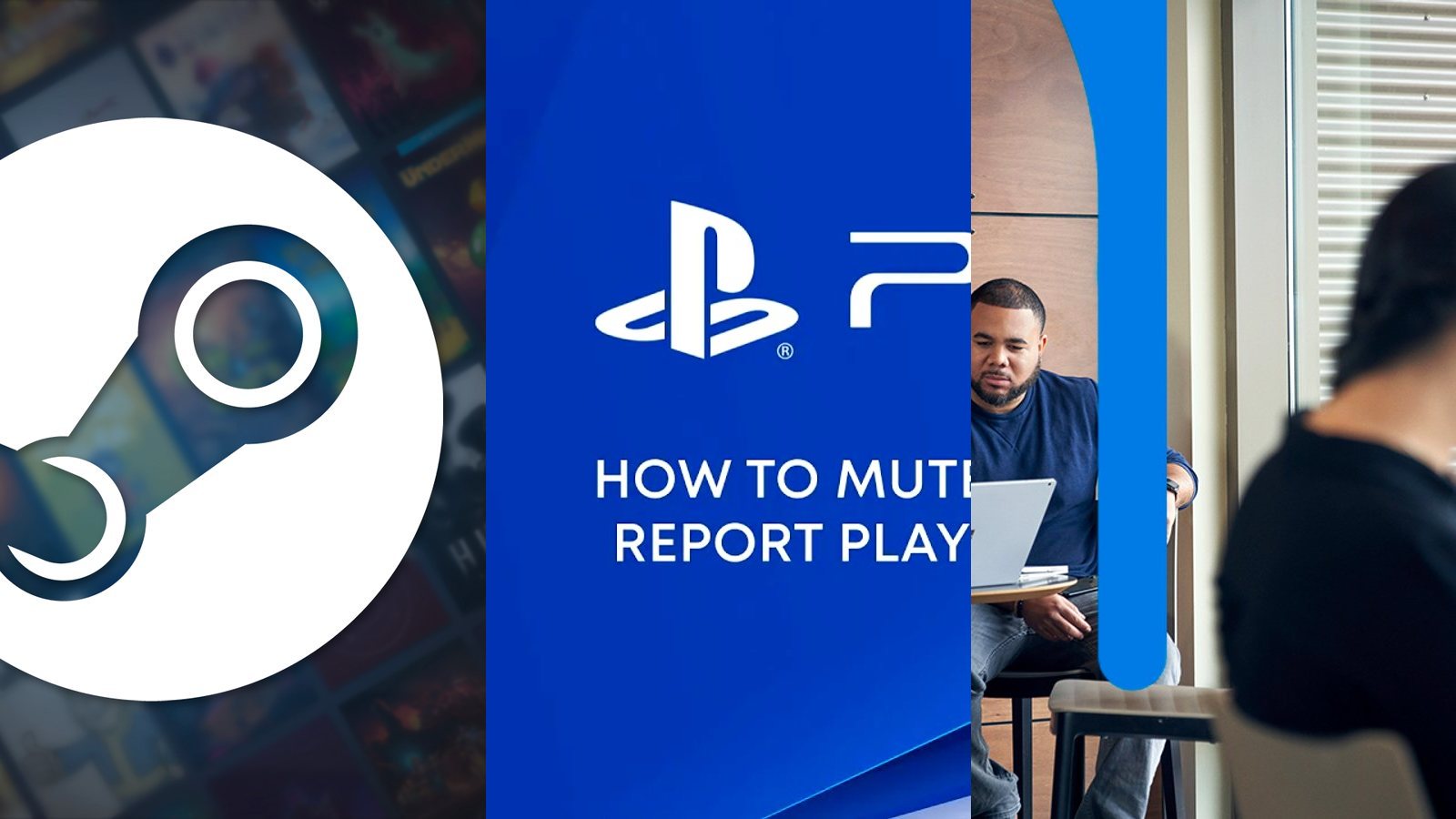 Composición con Steam, PlayStation y Microsoft para proteger cuentas de videojuegos