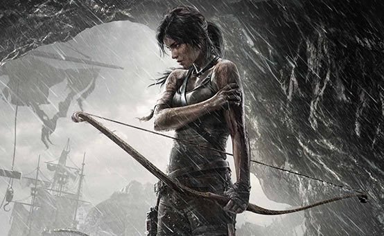 Lara Croft in the 2013 Tomb Raider reboot