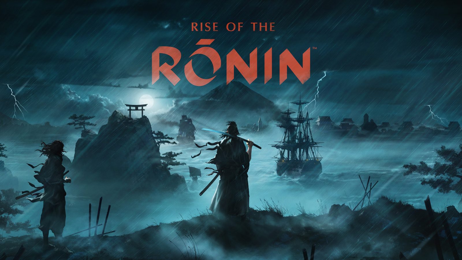 Official Rise of the Ronin artwork used to announce its arrival on PlayStation Plus
