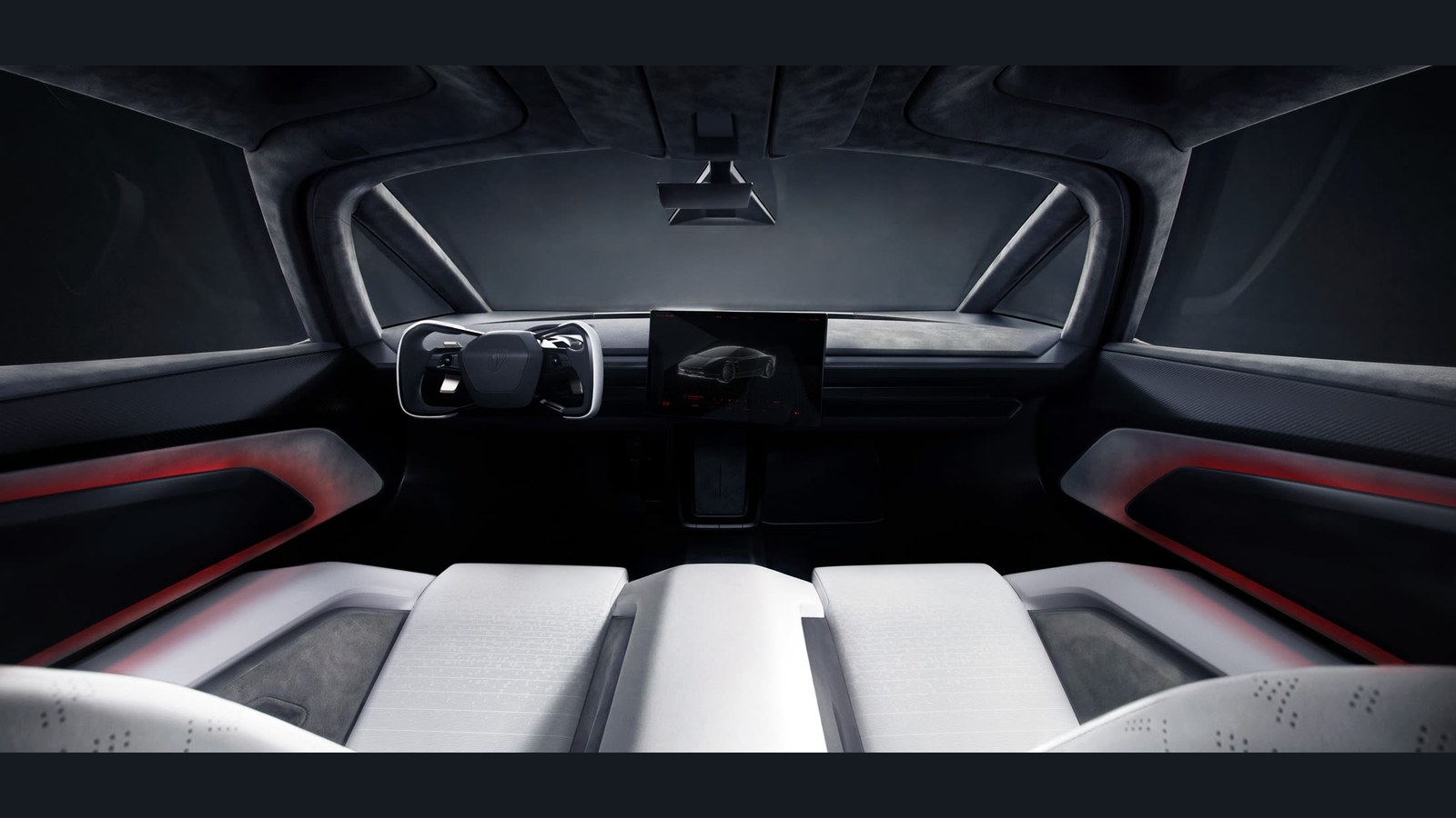 Interior y mandos del nuevo Tesla Roadster