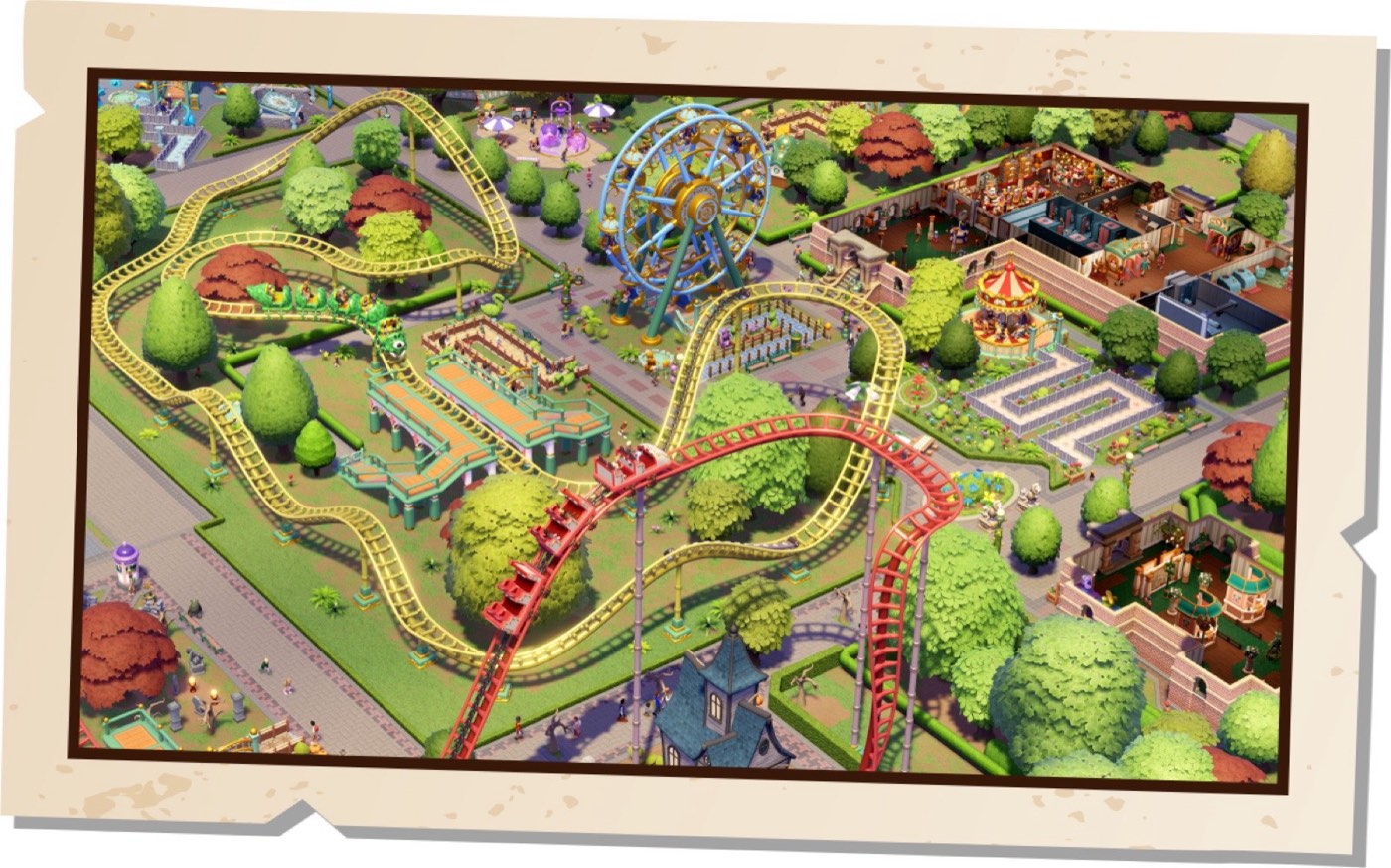 An amusement park built inside Two Point Museum