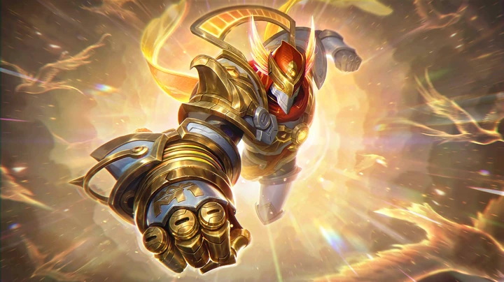 Rey de la Supremacía, skin de Aldous