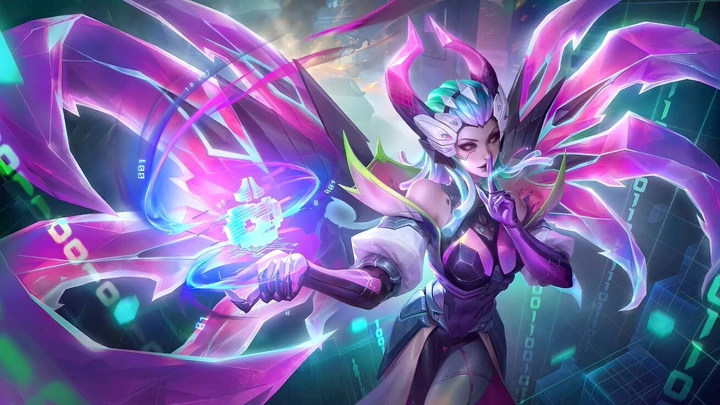 Tentadora de la Darknet, skin de Alice