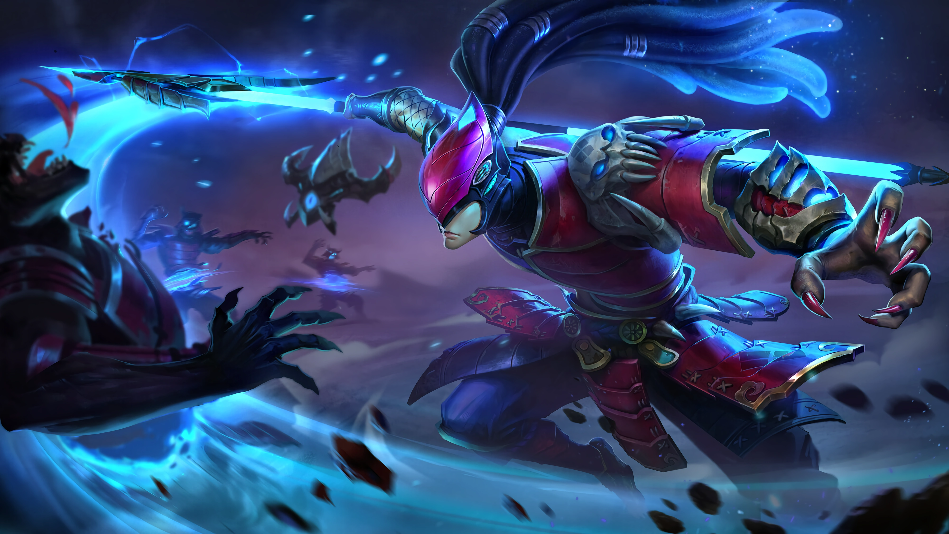 Crimson Warrior, a Alpha skin