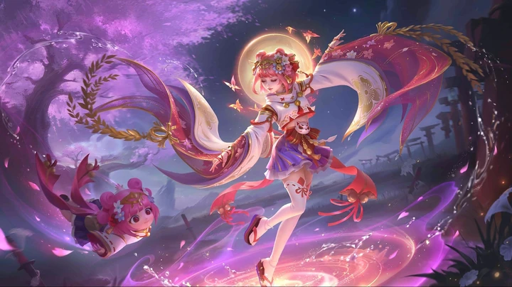 Strings of Fate, a Angela skin