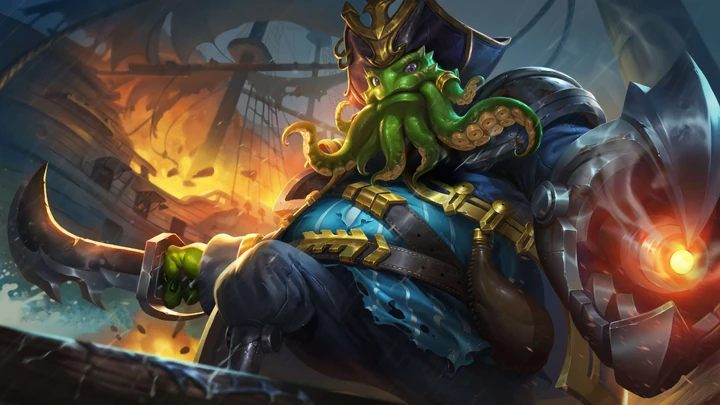 Monstruo de las Profundidades, skin de Bane