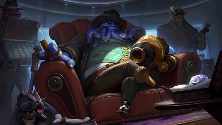 Forajido del Inframundo, skin de Bane