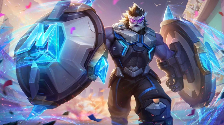 Escudo Intrépido, skin de Baxia